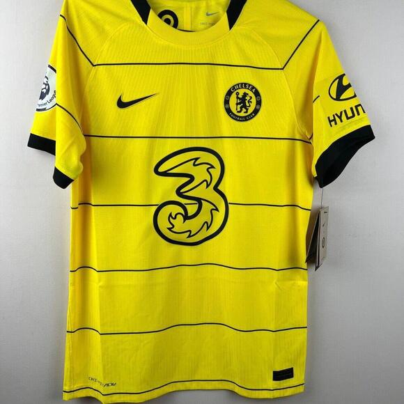 NWT Nike Chelsea FC 21/22 Away Jersey Player Edition Size S Soccer Shirt - Picture 1 of 9